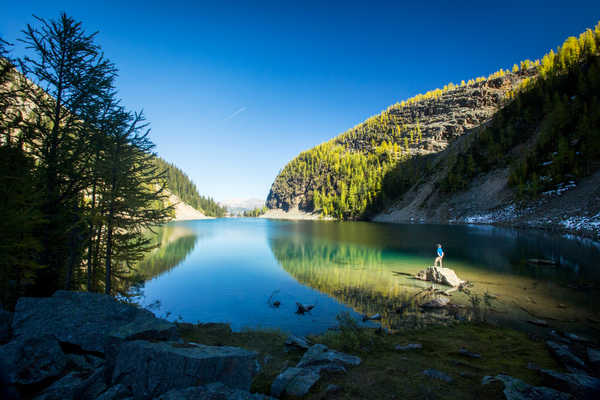 poster gunung Scenery Canada Mountains 1Z 001