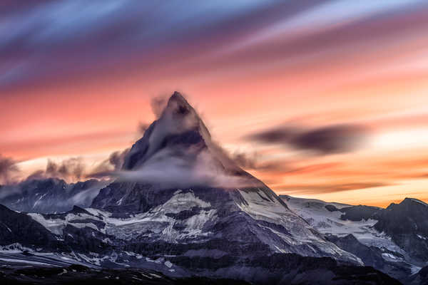 poster pegunungan Mountains Matterhorn APC 003