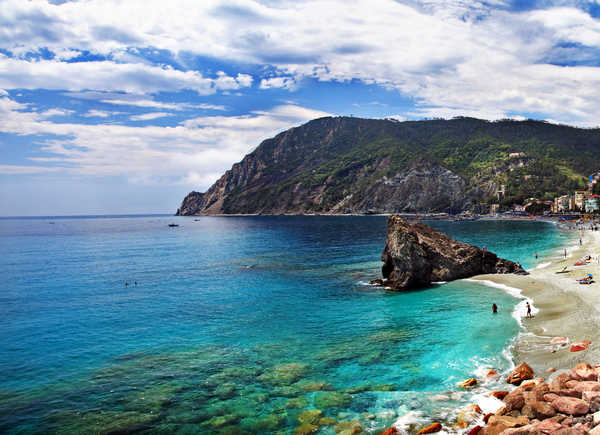 poster gunung Italy Coast Mountains 1Z