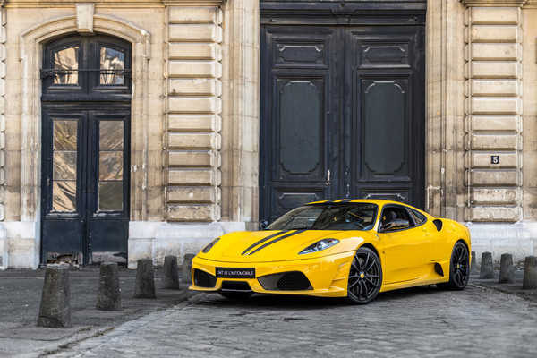 Poster Mobil Ferrari 2007 09 430 Scuderia Pininfarina Yellow 1ZM