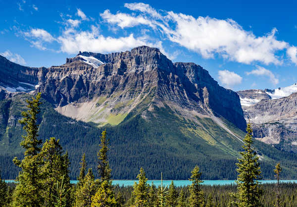 poster gunung Canada Parks Mountains Lake Banff 1Z