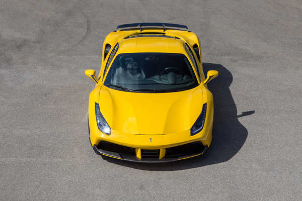 Poster Mobil Novitec Rosso Ferrari 488 GTB Ferrari Ferrari 488 APC003