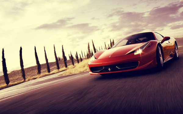 Poster Mobil Ferrari Ferrari 458 Italia APC006