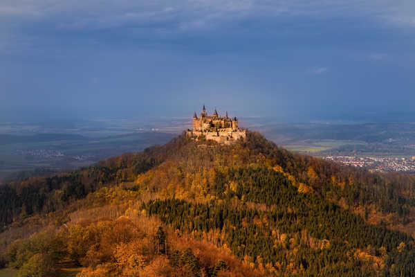 poster pegunungan Castles Germany Mountains Hohenzollern Castle 1Z