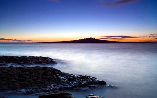 Poster Pemandangan Gunung Beach Cloud Coast Mountain Ocean Sky Earth Sunrise APC