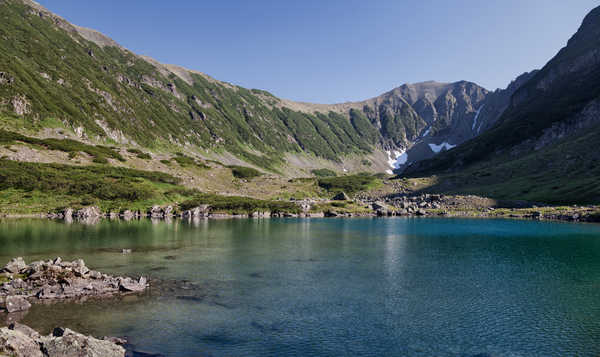 Poster Pemandangan Gunung Kamchatka Peninsula Russia Coast Lake Mountains 1Z