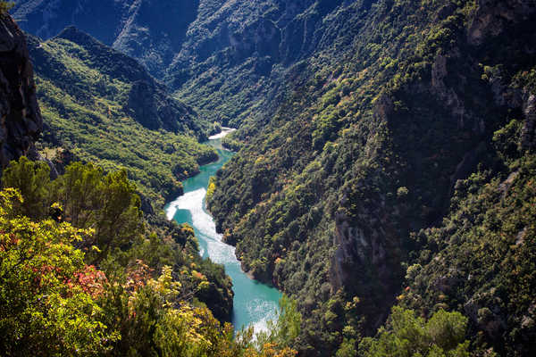 poster gunung France Rivers Mountains Forests Gorges Du Verdon 1Z