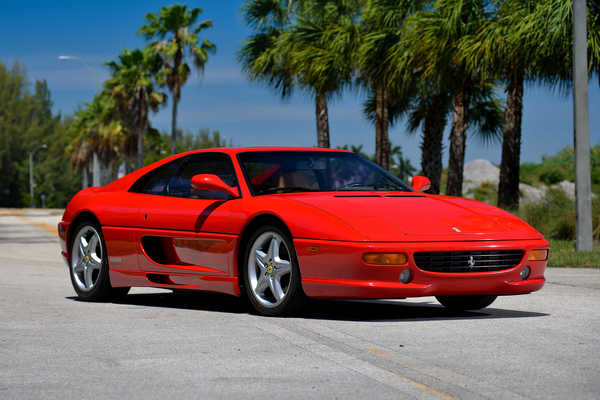 Poster Mobil Ferrari 1994 F355 GTSRed 1ZM