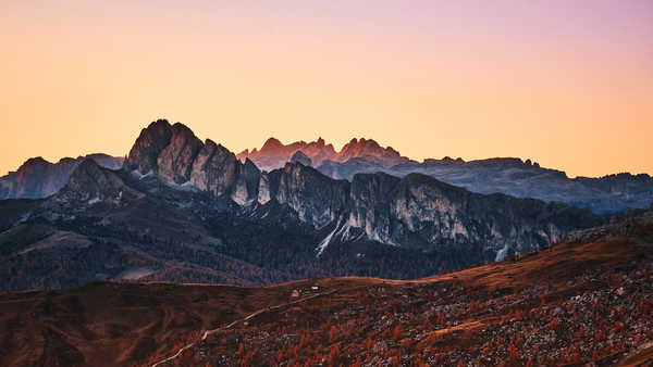 poster gunung Dolomites Giau Pass Mountain Mountains Mountain0 APC