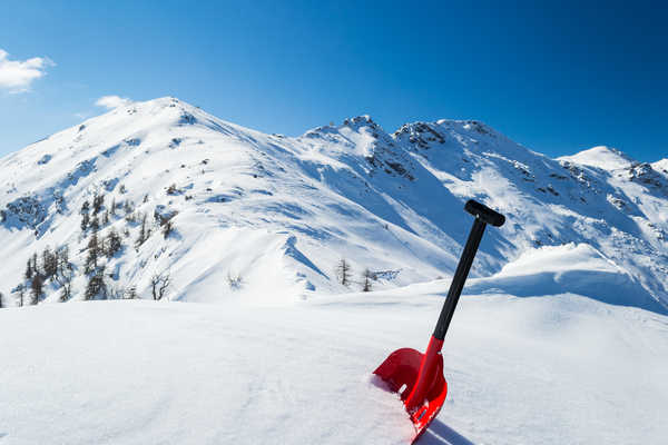 poster pemandangan alam gunung Winter Mountains Snow 1Z