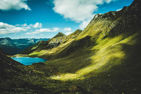 poster gunung Earth Lake Landscape Mountain Earth Landscape APC