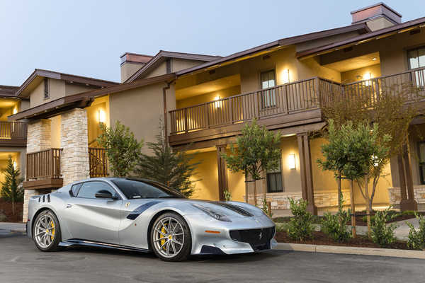 Poster Mobil Ferrari 2016 17 F12tdf Silver color 1ZM Poster Mobil Ferrari 2016 17 F12tdf Silver color 1ZM