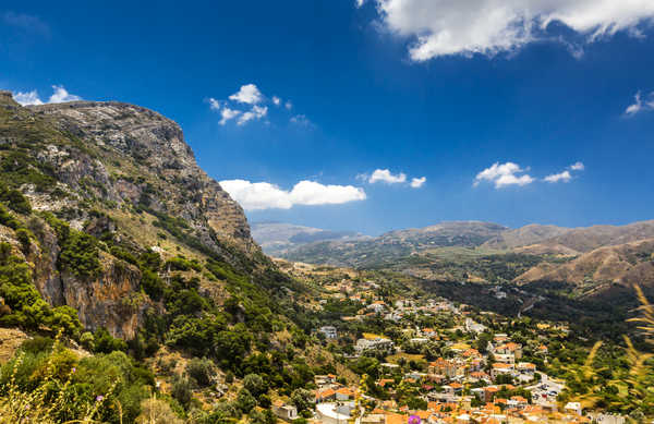 poster pegunungan Greece Scenery Mountains 1Z