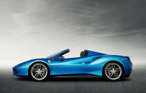 Poster Mobil Ferrari 488 Spider Ferrari Ferrari 488 Spider APC001