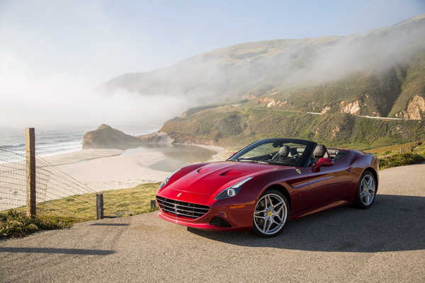 Poster Mobil Ferrari CaliforniaRed 1ZM