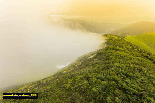 poster gunung mountain 246