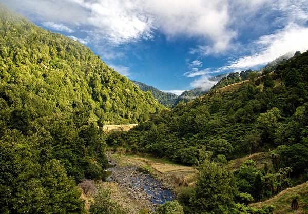 poster gunung New Zealand Mountains 1Z 001