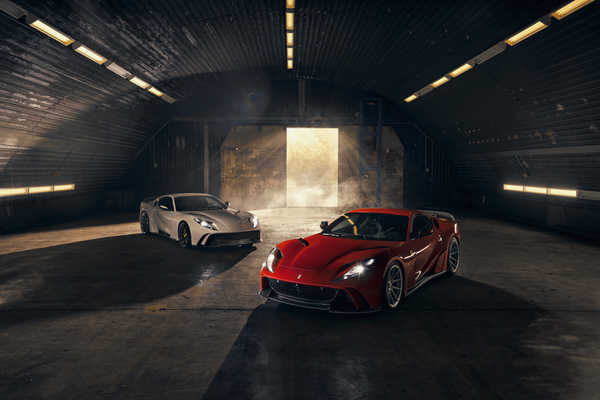 Poster Mobil Ferrari Ferrari 812 Superfast APC005