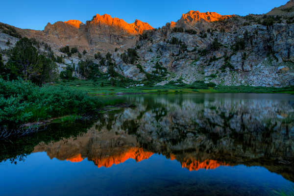 poster gunung USA Mountains Lake 1Z 001