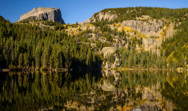 poster pemandangan alam gunung Parks USA Mountains Lake 1Z