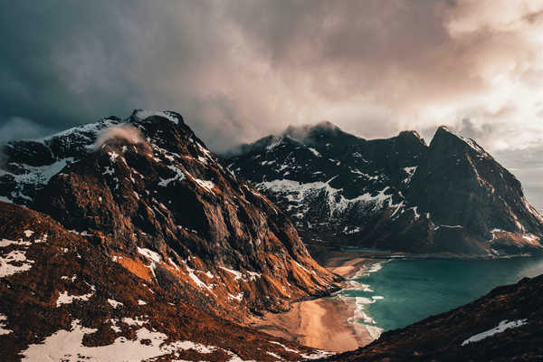 Poster Pemandangan Gunung Cloud Mountain Ocean Sea Mountains Mountain APC