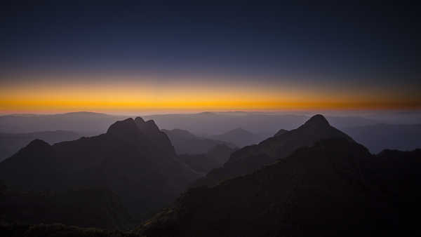 poster pemandangan alam gunung Landscape Mountain Sunset Earth Sunset APC