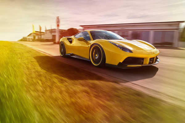 Poster Mobil Ferrari Ferrari 488 APC013