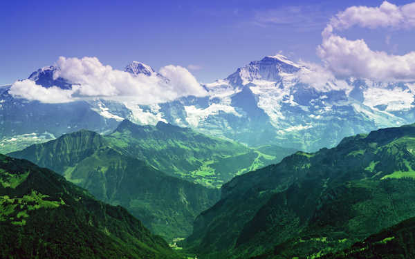 Poster Pemandangan Gunung Mountains Mountain2 APC