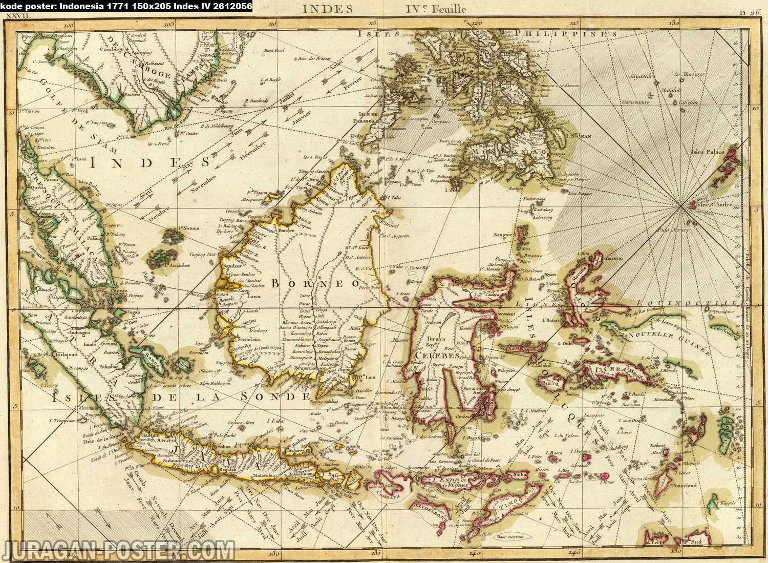 peta indonesia kuno tahun 1771