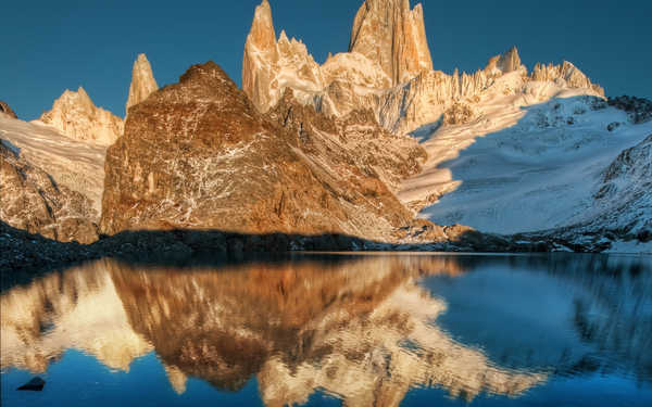 Poster Pemandangan Gunung Lake Mountain Earth Landscape APC