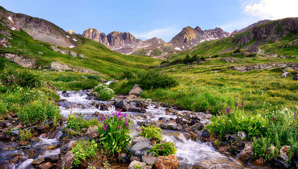 poster gunung USA Scenery Mountains 1Z 002