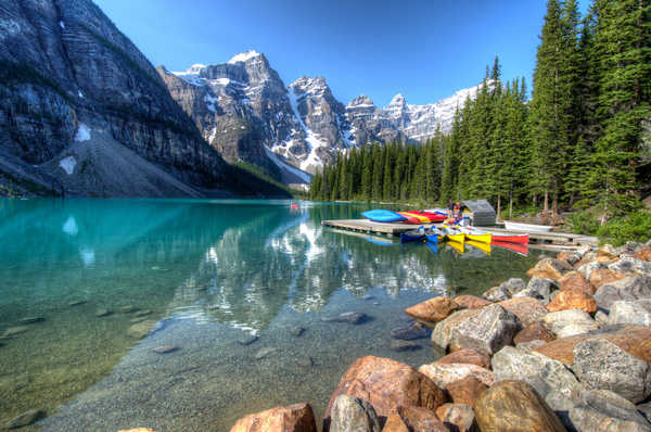 poster pemandangan alam gunung Canada Parks Mountains 1Z 008