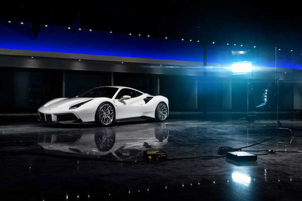 Poster Mobil Ferrari Ferrari 488 APC054