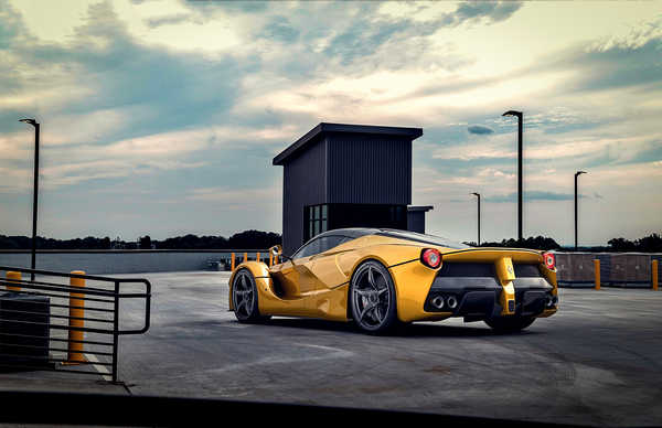 Poster Mobil Ferrari Ferrari Ferrari LaFerrari APC
