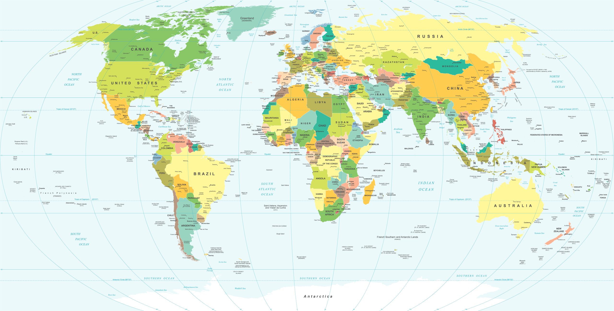 Peta Dunia world maps 004