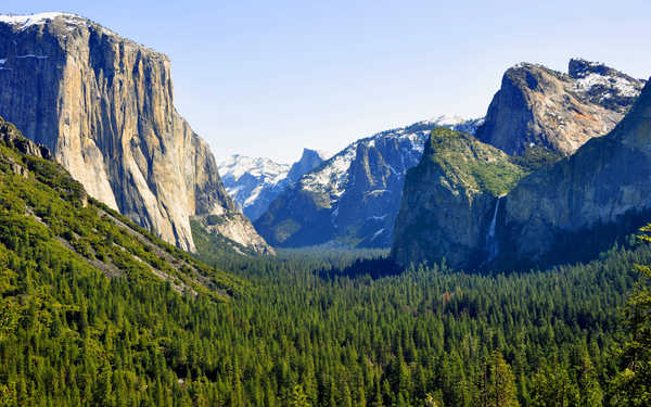 poster gunung Mountains Forests Parks USA Sierra Nevada 1Z