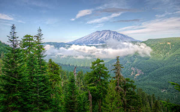 poster pemandangan alam gunung Mountains Mountain APC 266