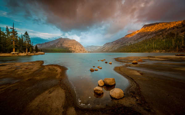 poster gunung Lake Landscape Mountain Nature Stone Lakes Lake APC