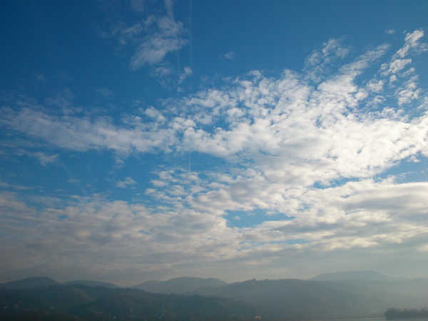 poster pemandangan alam gunung Cloud Mountain Sky Earth Sky APC