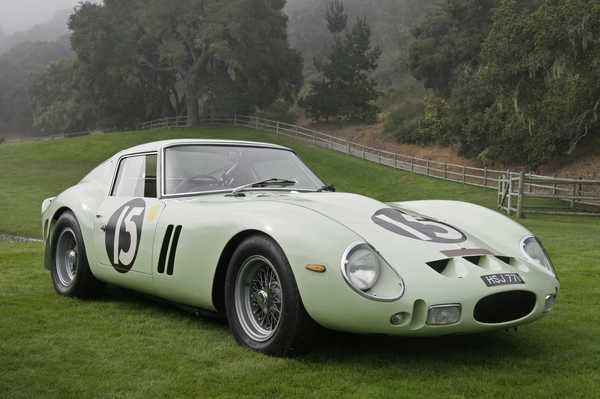 Poster Mobil Ferrari Tuning Retro 1962 250 GTO Scaglietti 1ZM002