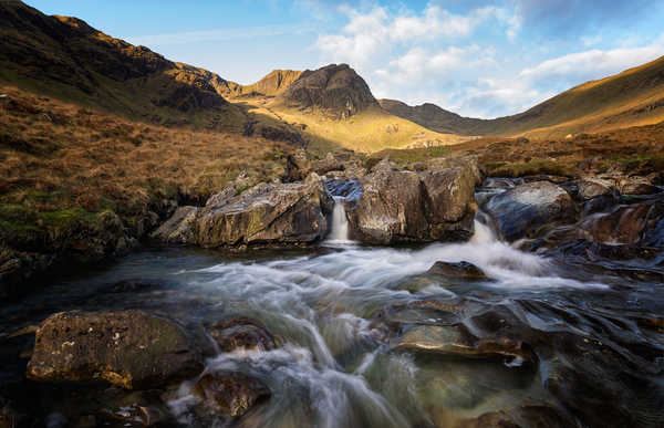 poster pemandangan alam gunung Mountain Nature Rock Stream Earth Stream APC