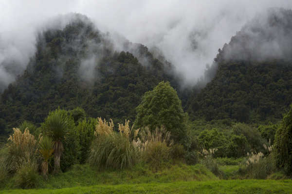 poster pemandangan alam gunung New Zealand Mountains 1Z 009