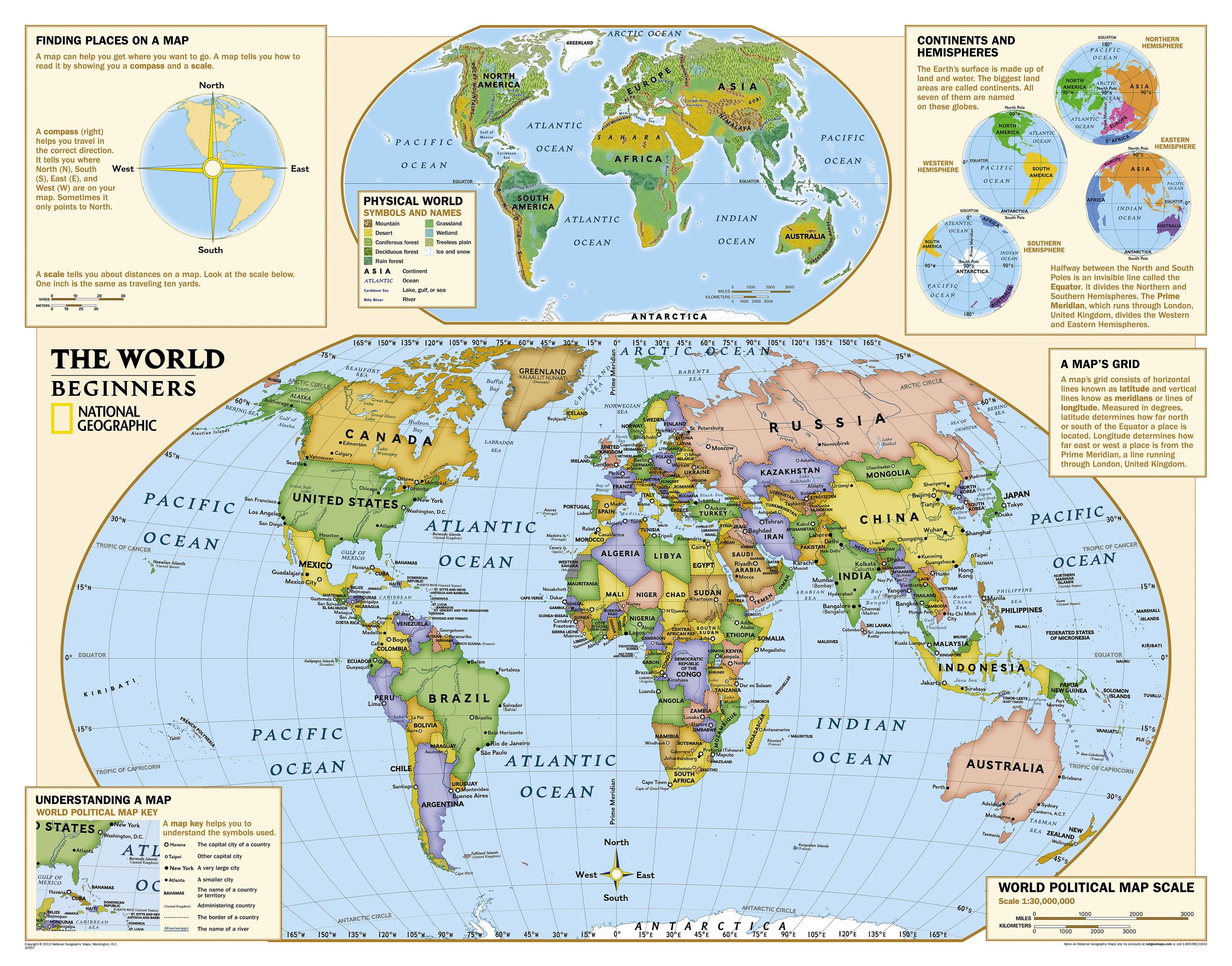 Peta Dunia World Beginners 2012