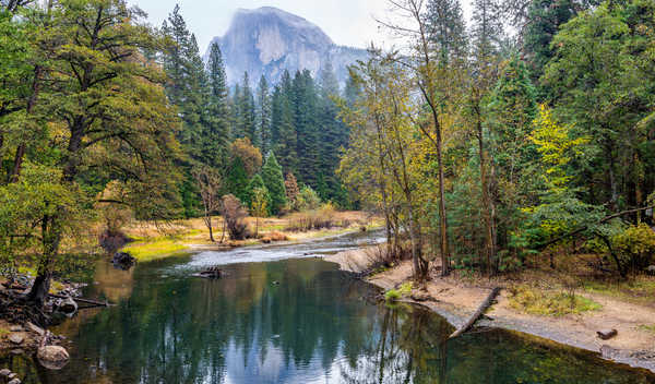 Poster Pemandangan Gunung USA Parks Mountains 1Z 021