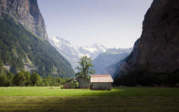 poster pegunungan Switzerland Mountains 1Z 019