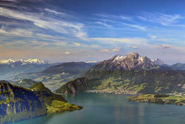 poster gunung Mountains Mount Pilatus APC 002