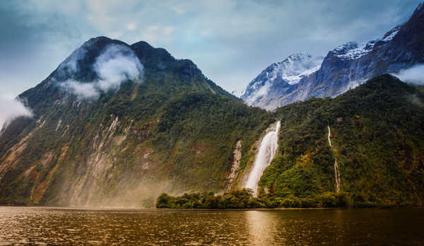 poster gunung New Zealand Mountains 1Z 008