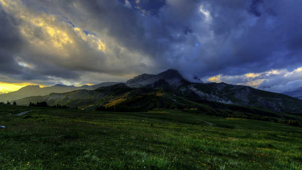 poster gunung France Mountains 1Z 001