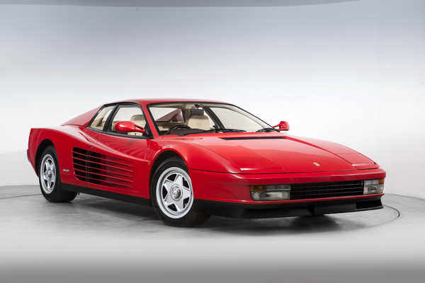 Poster Mobil Ferrari 1987 1ZM