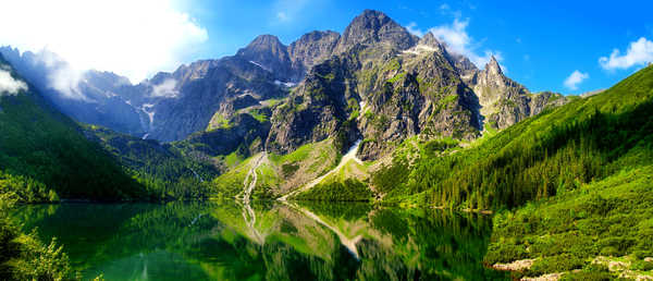 Poster Pemandangan Gunung Lake Landscape Mountain Nature Mountains Mountain APC